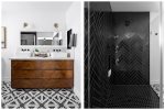 En-suite Walk-in shower/dual vanity
